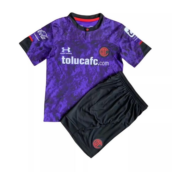 Camiseta Toluca 3rd Niño 2021-2022 Purpura